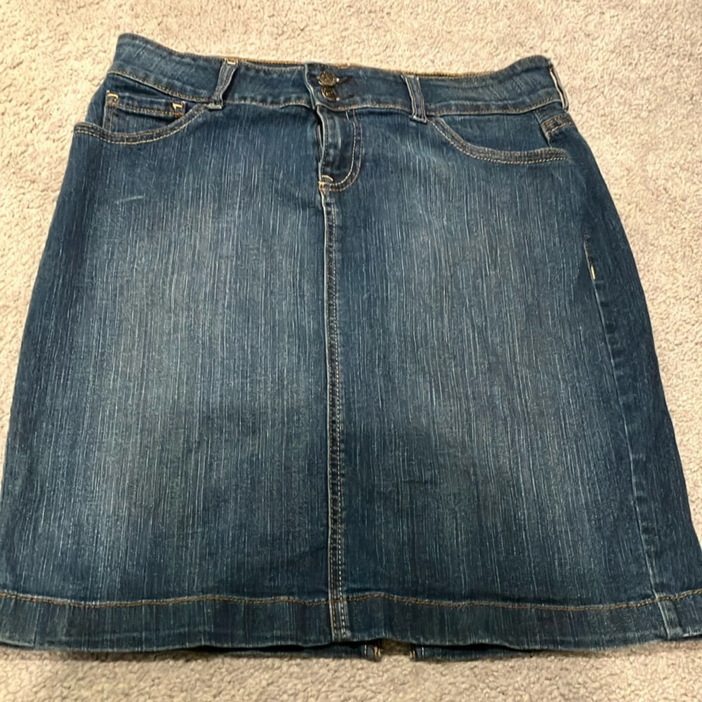 Old Navy Denim Blue Skirt